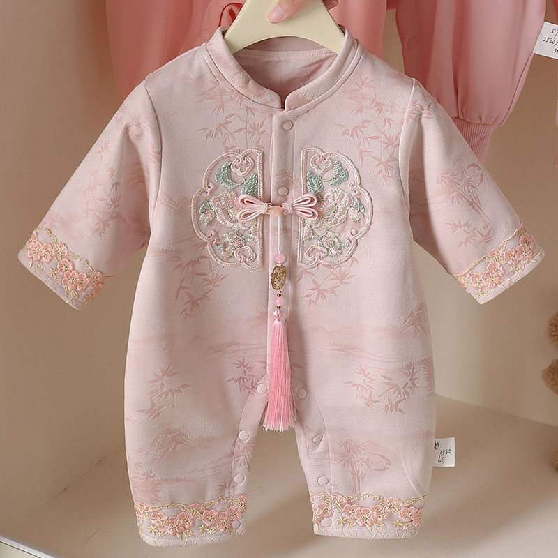 2026 봄 가을 유아 소녀 옷 중국 스타일 귀여운 꽃 - Newborn Baby Girl Romper Floral 리뷰 및 가격