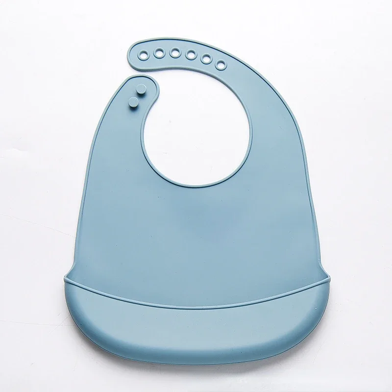 단색 실리콘 소재의 아기용 턱받이 1개, 세척이 용이하 - Waterproof Baby Bibs Silicone 리뷰 및 가격